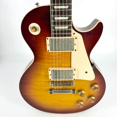 2014 Gibson Custom Shop 1959 Les Paul R9 VOS - Bourbon Burst image 9