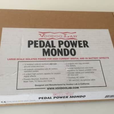 Voodoo Lab MONDO Isolated Power Supply 240v w/ Original box & paperwork image 4