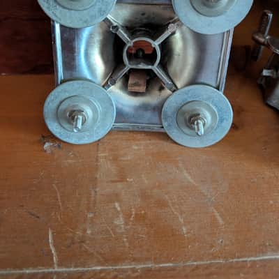 Slingerland SET-O-MATIC Tom Mount bracket 1960s - Chrome image 2