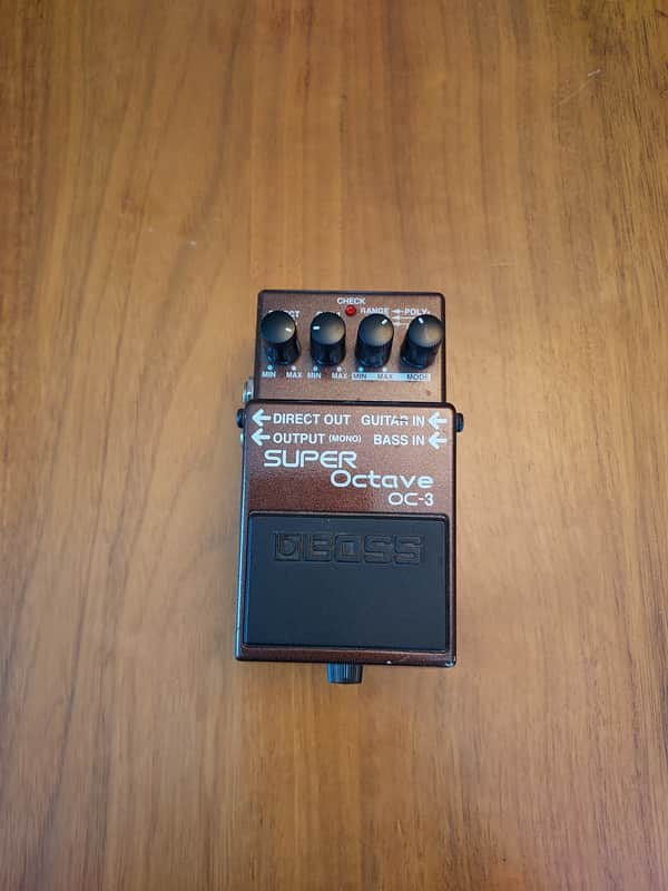 Boss OC-3 Super Octave (Dark Gray Label) 2003 - Present - Brown image 1