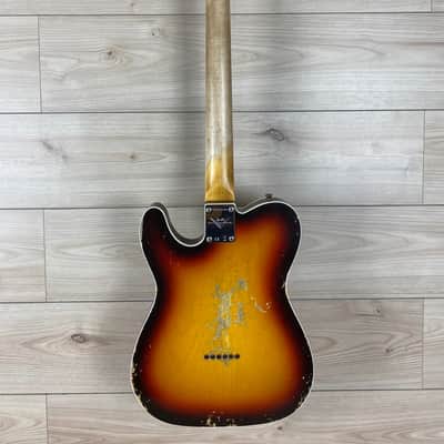 Fender Custom Shop 1960 Telecaster Custom Heavy Relic - Chocolate 3-Tone Sunburst image 18
