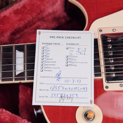 2022 Gibson Les Paul Standard - Heritage Cherry image 15