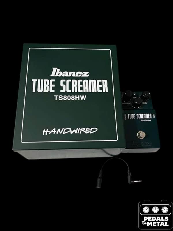 Ibanez TS808HW Hand-Wired Tube Screamer - Present - Green - X18591 image 1