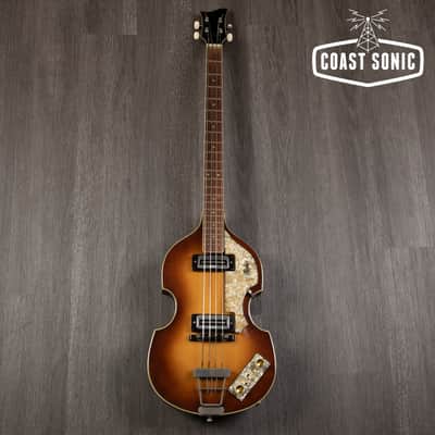Vintage 1970 Hofner 500/1 Violin Bass Made in Germany Beatle Bass image 2