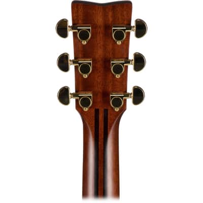 Yamaha L Series Rosewood Small Body Acoustic Guitar With Passive Pickup With Hard Bag; Natural image 7