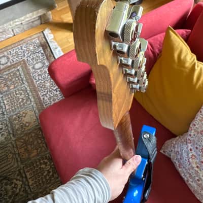 Warmoth Telecaster/Stratocaster Hybrid 2019 Blue image 7