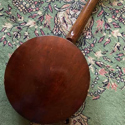 Melody Junior Banjo Ukulele 1936 circa Brown varnish image 6