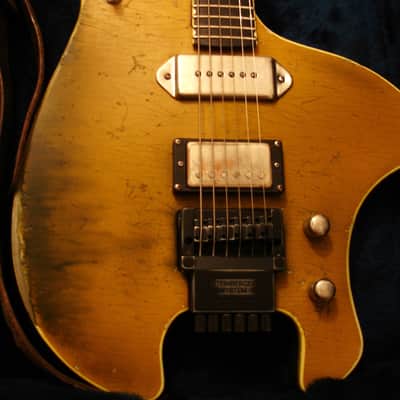 Loic Le Pape Scalar Gold Top (headless one-of-a-kind, stainless steel body) extremely RARE! EU only! image 3
