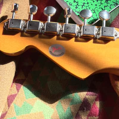 Fender American Vintage '57 Stratocaster 1990s - Fiesta Red image 2
