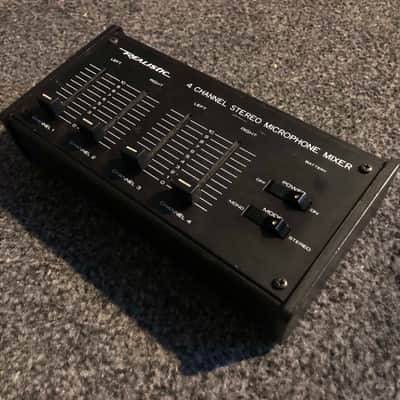 vintage compact mixer - Realistic 4 Channel Microphone Mixer image 4