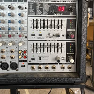 Behringer Europower PMX2000 Powered Mixer (Boxed) – FX Section Fault for Parts or Repair image 5