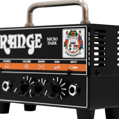 Orange Micro Dark 20-Watt Guitar Amp Head 2015 - Present - Black image 2