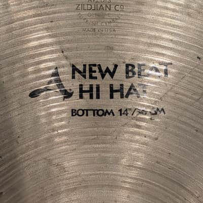 Zildjian 14" A Series New Beat Hi-Hat Cymbals (Pair) 1982 - 2012 - Traditional image 8