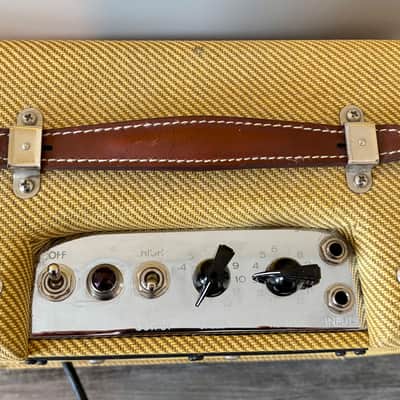 Fender EC Vibro-Champ Eric Clapton Signature 5-Watt 1x8" Guitar Combo 2012 - 2015 - Tweed image 5