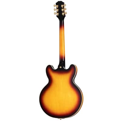 Epiphone Sheraton Semi-Hollow Electric Guitar Vintage Sunburst image 4