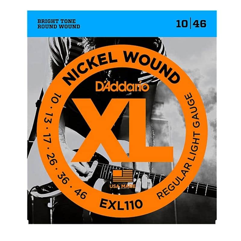 D'Addario EXL110 XL Electric Guitar Strings - .010-.046 Regular Light image 1