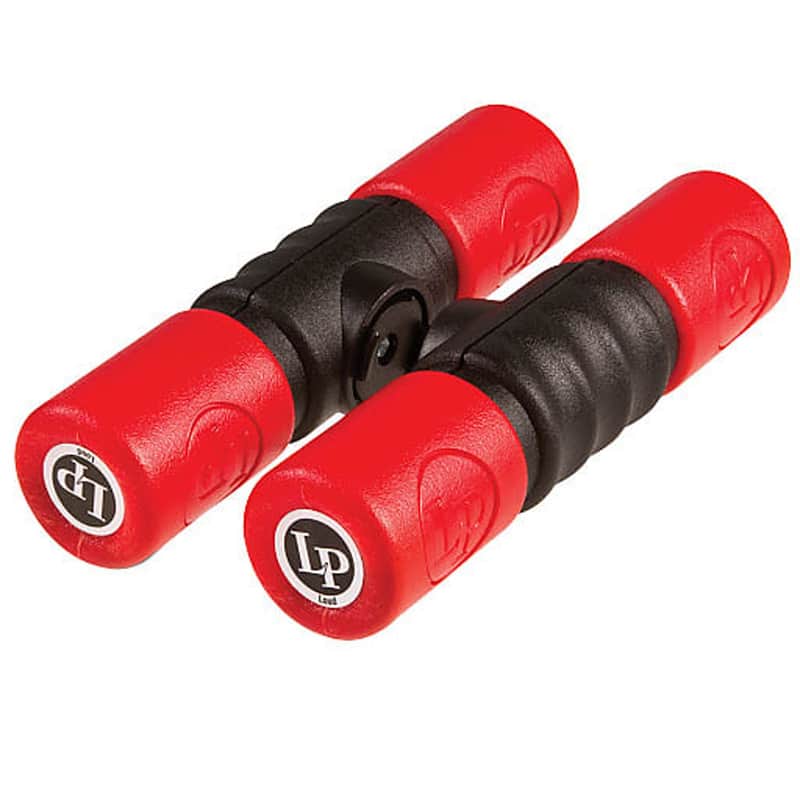Latin Percussion LP441T-L Twist Shaker - Loud - Black/Red image 1
