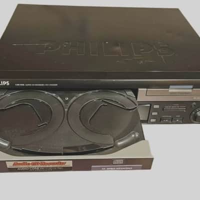 ⁠ Vintage Philips CDR820 3-CD Changer & Audio CD Recorder Burner Deck⁠ image 4