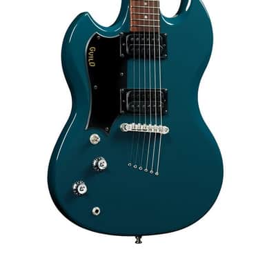 Guild Newark St. Collection Polara Left-handed, Blue Steel image 1