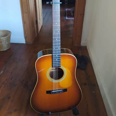 Vega V446 Dreadnought Mid-70's - Tobacco Sunburst image 9
