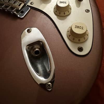 Fernandes Strat RST-40  Loaded Body - (Burgundy Mist) image 5
