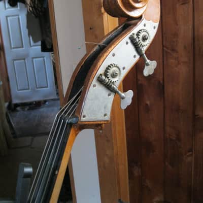 Juzek Double Bass 1940s - Honey Amber image 3