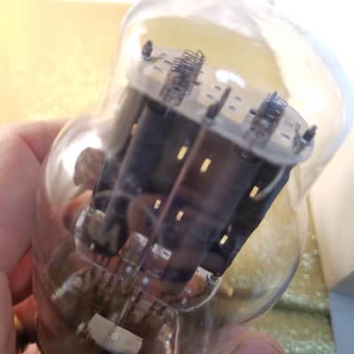 Sylvania 6A3 tNOS AT1000 TESTED Vacuum Tube Spring top support rod hifi Power Triode 1933-1936 image 13