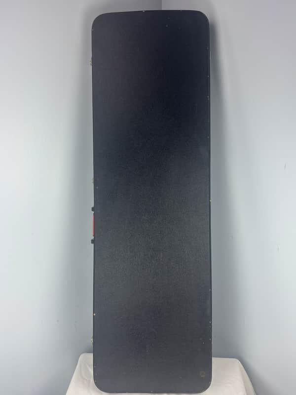 TKL Hard Shell Guitar Case – ES-335 / Gibson Midtown Style – Black w/ Gray Plush Interior image 1