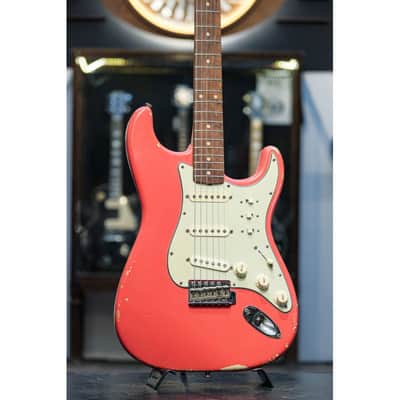 1962 Fender Stratocaster fiesta red image 1