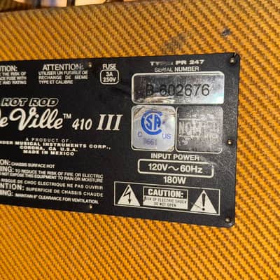 Fender Hot Rod DeVille III 410 - 60 Watt - Special Edition Tweed! image 6