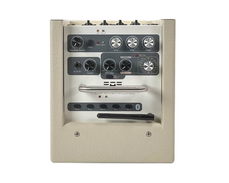Elite Acoustics A1-4 MKII (CREAM) - 40 Watts Mini PA  with Bluetooth/LFP Battery image 1