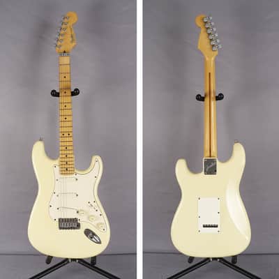 1992 Fender Stratocaster Plus Olympic White with Original Hardshell Case image 3