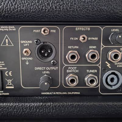 Mesa Boogie Big Block 750 RARE Tour Head Deluxe Elephant Tolex Flight Case Configuration Pro Artist Major Studio Recording Bass Guitar Amplifier 12AX7 Tube Mosfet Simul-StateAmp image 10