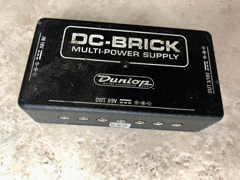 ORIGINAL Dunlop DC-BRICK MULTI-POWER SUPPLY - BLACK image 1