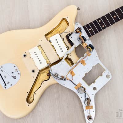 1960 Fender Jazzmaster Pre-CBS Slab Board Vintage Offset Guitar Blonde Ash w/ Case image 23