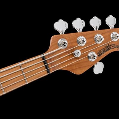 Ernie Ball Music Man StingRay 5 H Special, Dazzler / Roasted Maple image 9