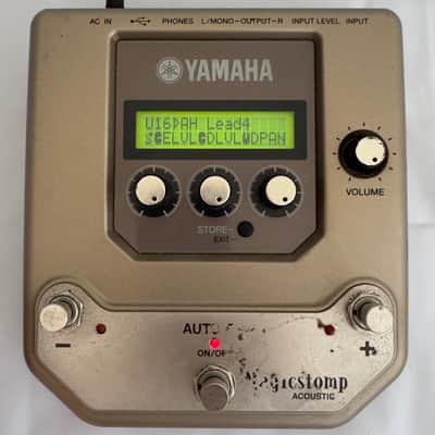Yamaha MagicStomp Acoustic Stereo Multi-Effect Pedal | Reverb