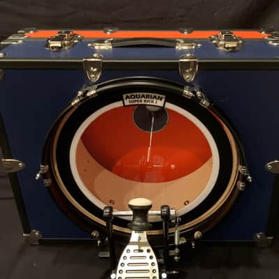Pan American Drum Company LLC - 16" Customizable Bass Drum - Factory Made "Rochester" Suitcase Drum image 7