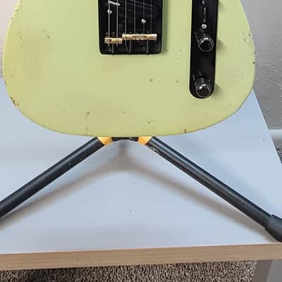 MJT All Parts Telecaster VIDEO NOW 👂 ITEXCELLENT 🎸 Relic Partscaster Demarzio - P90 Neck 2026 - Green image 5
