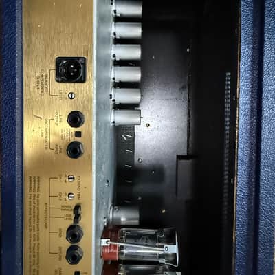 Marshall 6100 30th Anniversary Series 3-Channel 100-Watt Guitar Amp Head 1992 - 1997 - Blue image 8