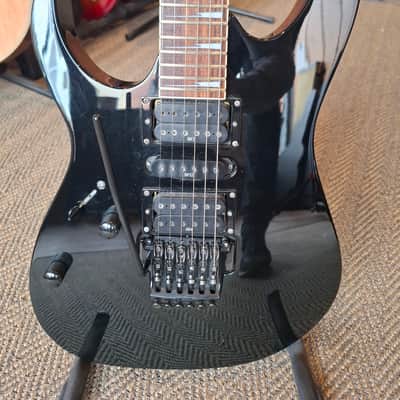 Ibanez RG370DXL-BK Standard Left-Handed 2004 - 2010 - Black image 2