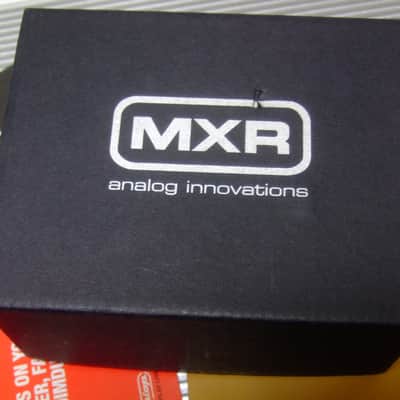 MXR CSP104 '73 Vintage Script Distortion+ Modified with LED, Power Jack, and True Bypass image 4