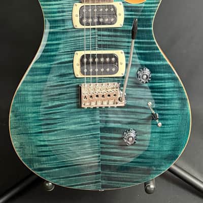 PRS SE Custom 24 Electric Guitar Slate Blue Finish w/ Gig Bag image 1