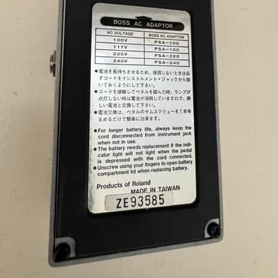 Boss FZ-2 Silver Label NOS 1993 - Silver image 4