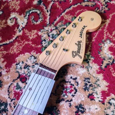 *NEW IN BOX* 2026 Fender Japan Moeka Shiotsuka Jaguar moni 羊文学 (Hitsujibungaku) Limited Edition with Exclusive Strap - Aged Sonic Blue MIJ JD26 image 15