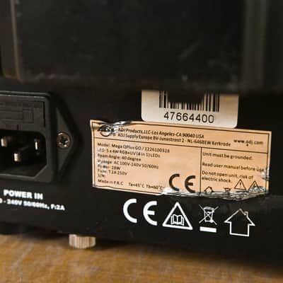 ADJ Mega QPlus Go Battery-Powered RGB+UV LED Par Light CG011NT image 11