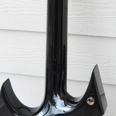 B.C. Rich Warlock N.J. Neck Thru Series Korea Guitar Translucent Black Quilt Top + Hard Case image 21