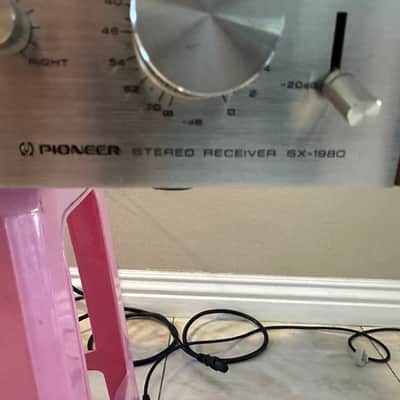 Pioneer SX-1980 270-Watt Stereo Solid-State Receiver 1978 - 1980 - Silver image 8