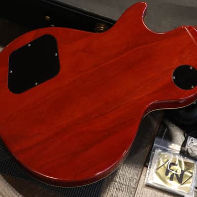 2011 Les Paul Custom Shop Historic 1959 Reissue Electric Guitar Quilt Washed Cherry VOS + COA OHSC image 12
