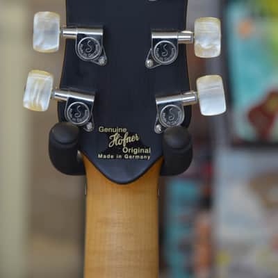 Hofner The Chancellor Aged Prototype*One of a Kind All Solid Jazz Guitar*Handmade in Germany*SUPERB! image 5